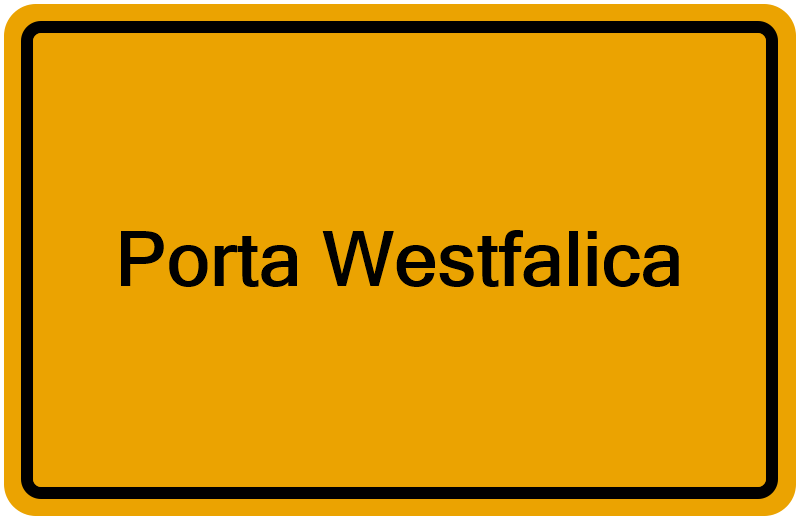 Handelsregister Porta Westfalica